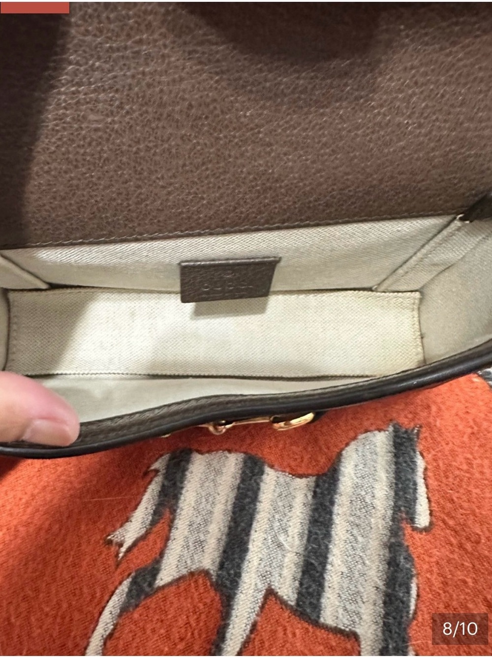 Gucci Horsebit Jumbo GG Mini Crossbody - Picture 8 of 10